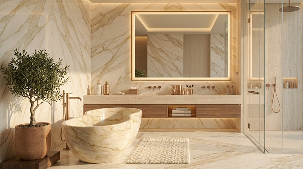 Sector E Villa - Master Bath